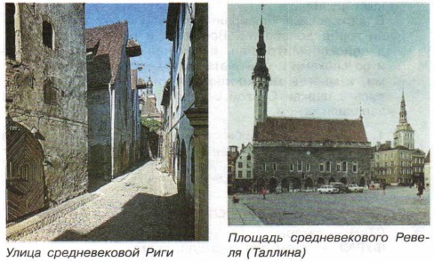 Улица средневековой Риги